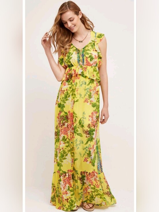 Anthropologie Dresses & Skirts - Anthropologie by Plenty By Tracy Reese Sungrove Maxi Dress